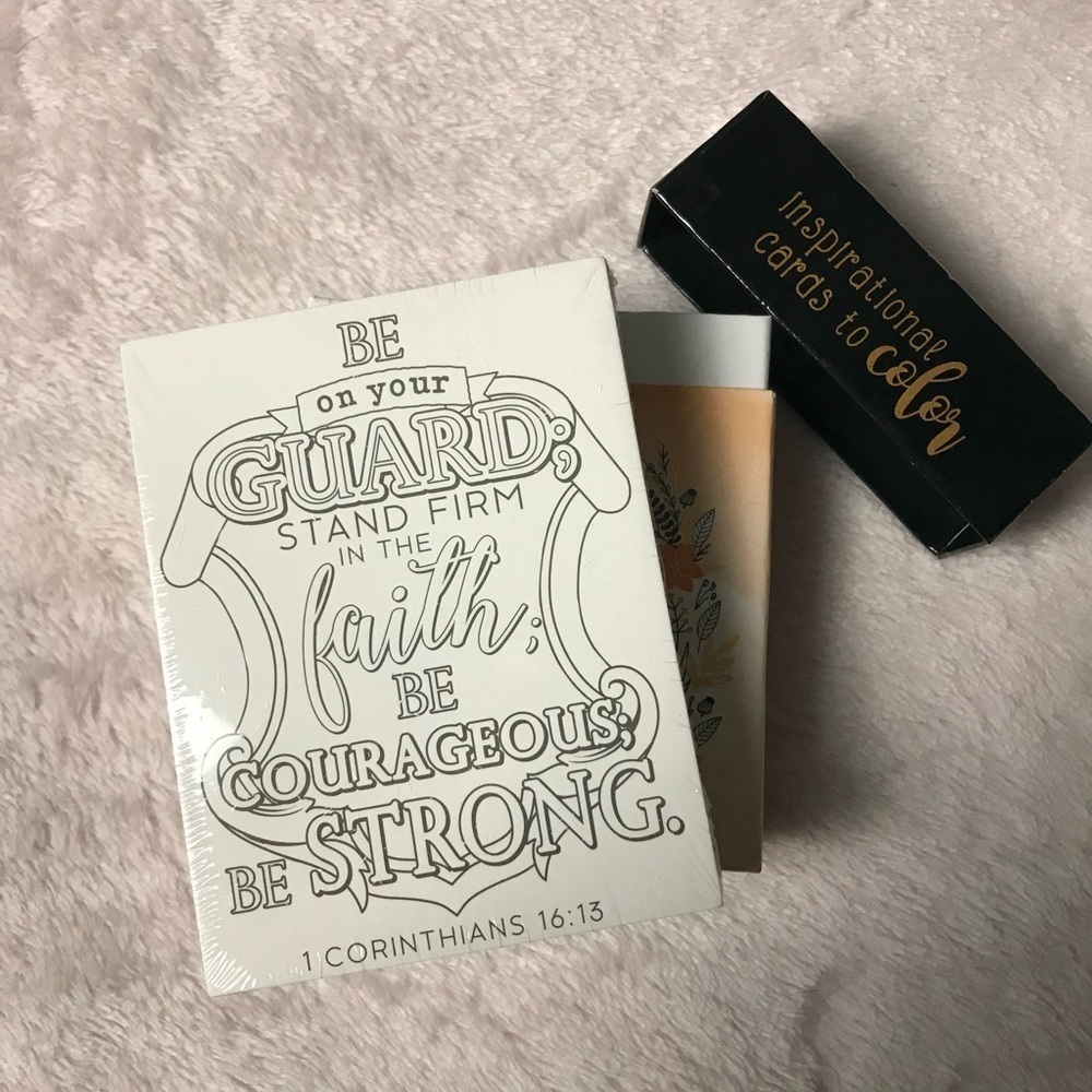 Faith Hope Love Coloring Cards - Inspirational Cards to Color New